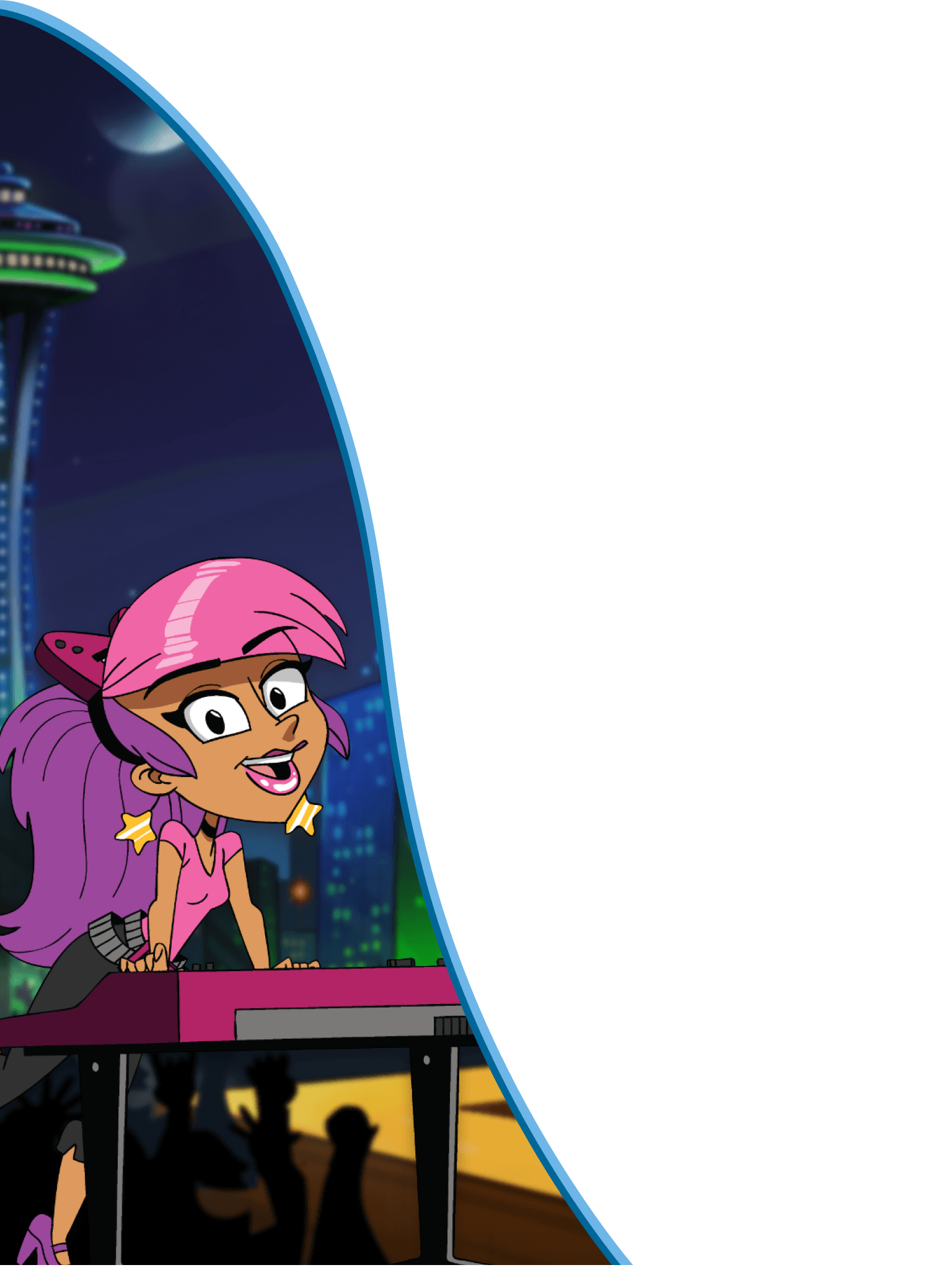 Angel rocking out in Seattle